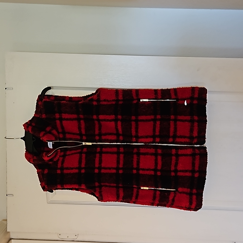 Size SP, Calvin Klein, red & black